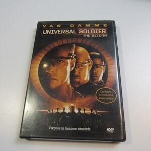 Van Damme Universal Soldier The‎ Return DVD 3 Exclusive Featurettes!